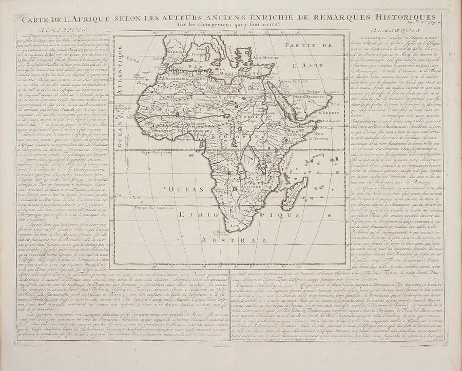Map Of Africa - c. 1817 Digital Art by Kim Kent