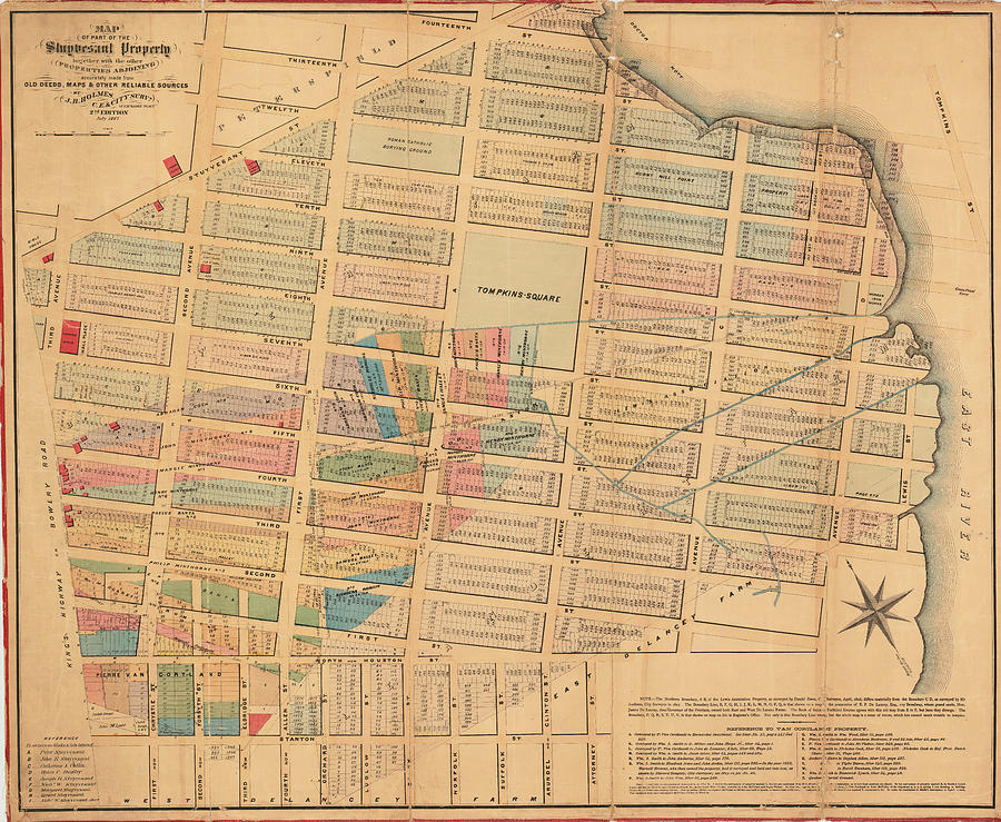 Map of Part of the Stuyvesant Property together with the other