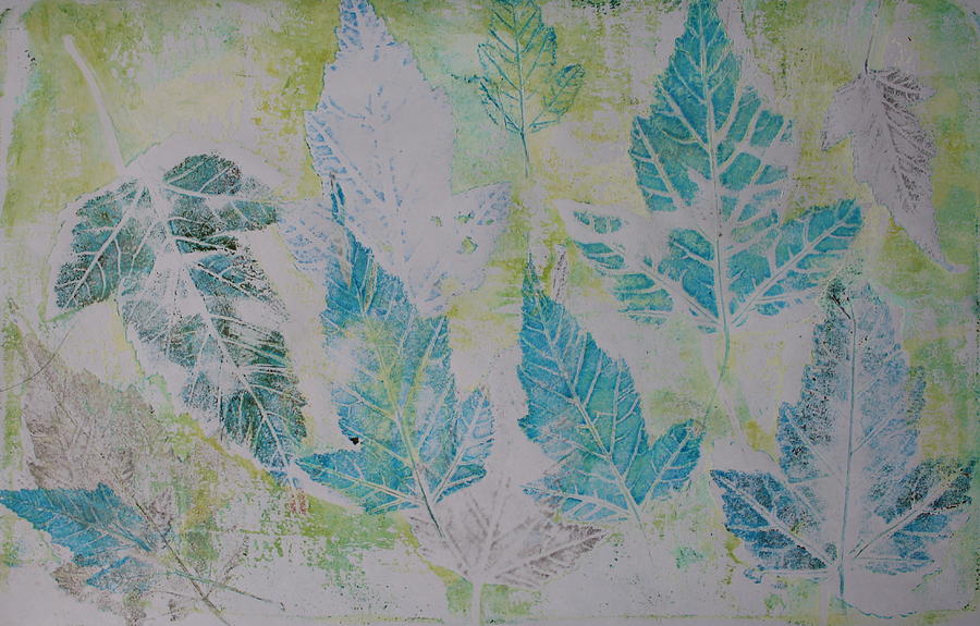Maple Leaf Medley Painting by Ruth Kamenev