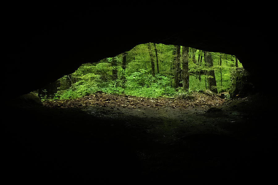 Maquoketa Cave Photograph by Joe Kopp