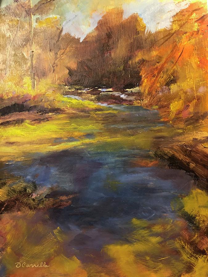 Maramec Springs II Painting by Donna Carrillo