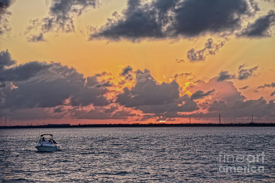 Marathon Sunset In The Florida Keys Photograph
