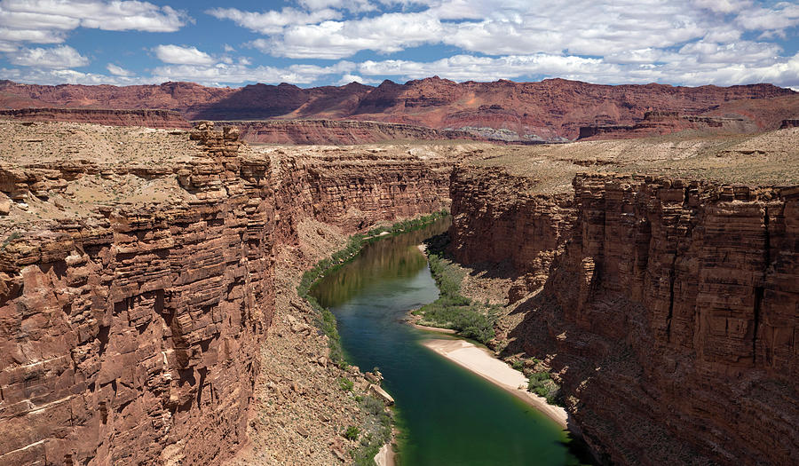 Marble Canyon Shadows Photograph by Art Cole