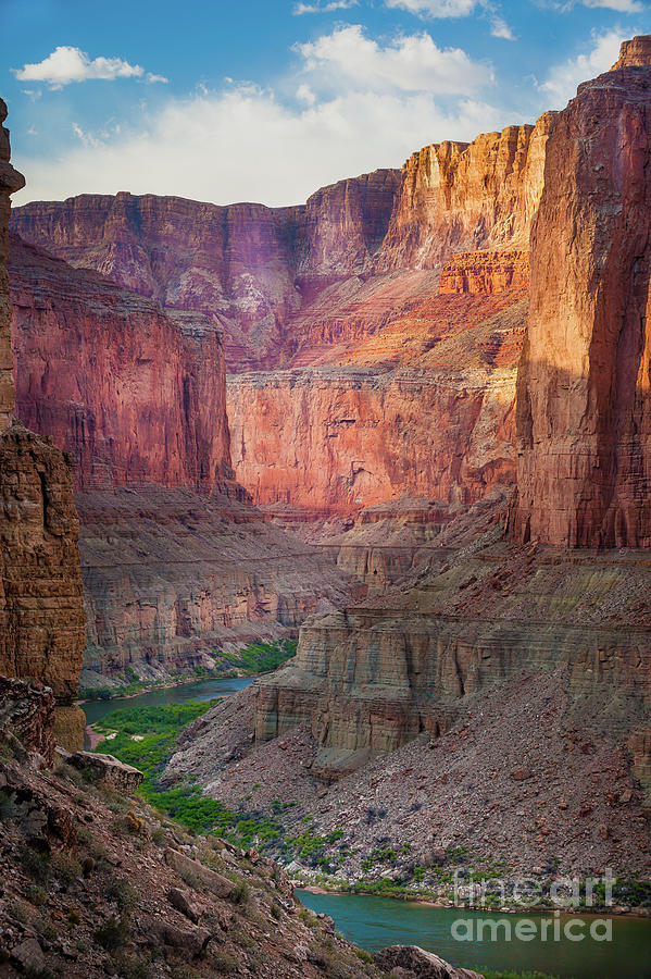 Grand Canyon National Park Photograph - Marble Cliffs by Inge Johnsson