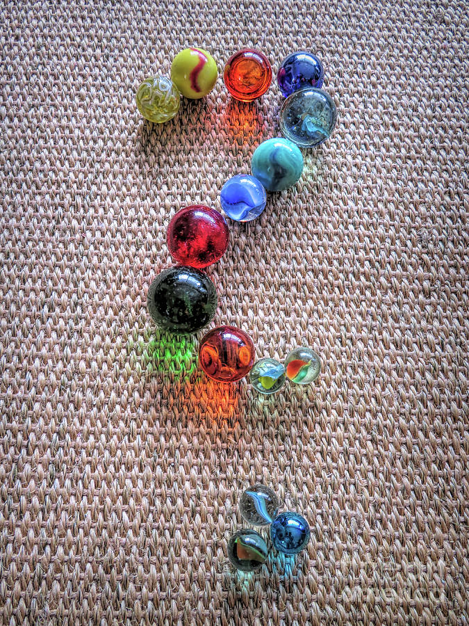 Marble Question Mark Photograph by Elisabeth Lucas Pixels