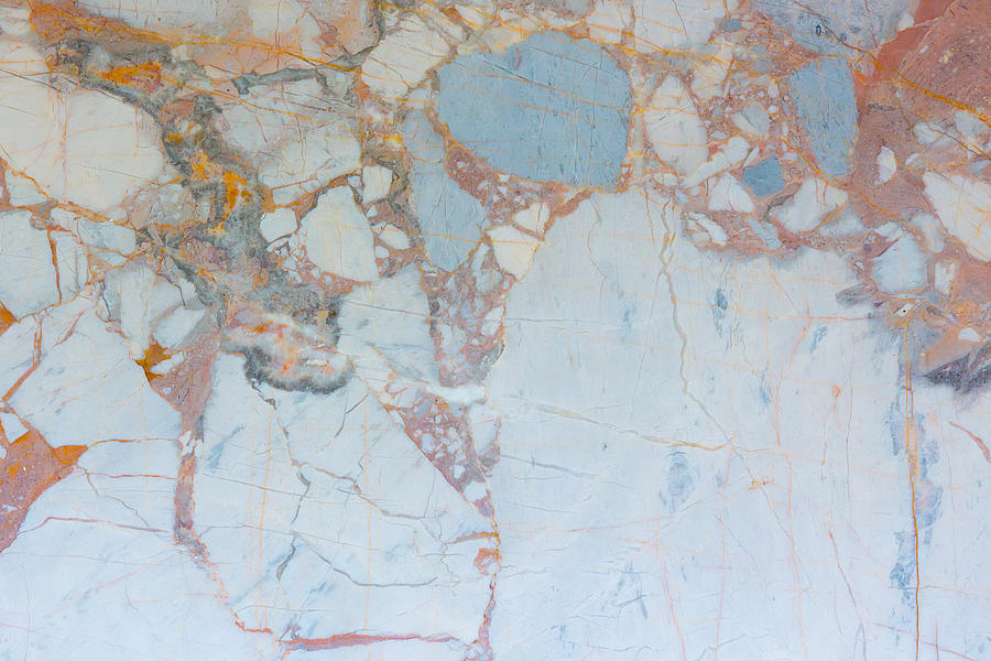Marble stone surface for decorative works or texture Photograph by Piyagoon