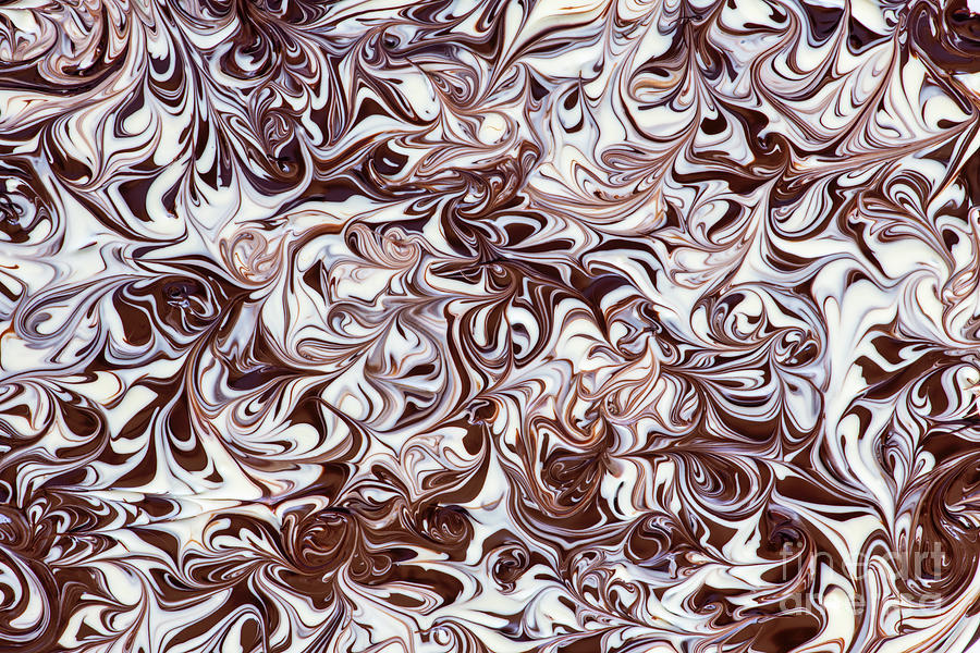 Marbled Chocolate Photograph by Tim Gainey