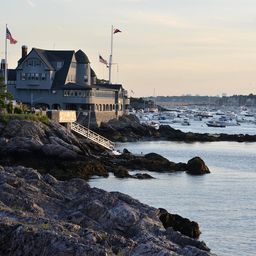 Marblehead Harbor Chandler Hovey Park Square Photograph by Toby McGuire