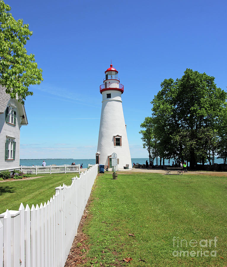 Marblehead Lighthouse Ohio 6649 Photograph by Jack Schultz