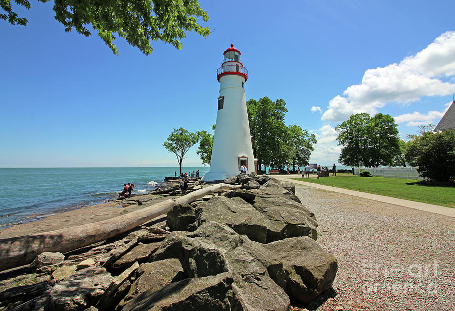 Marblehead Lighthouse Ohio 6661 Photograph by Jack Schultz