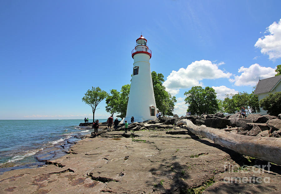 Marblehead Lighthouse Ohio 6663 Photograph by Jack Schultz