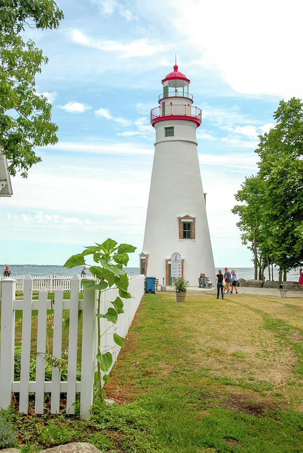 Marblehead Lighthouse, Ohio Photograph by Mary Timman