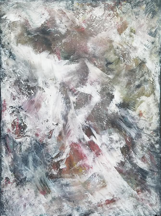 Marbleized Painting by M Carlen