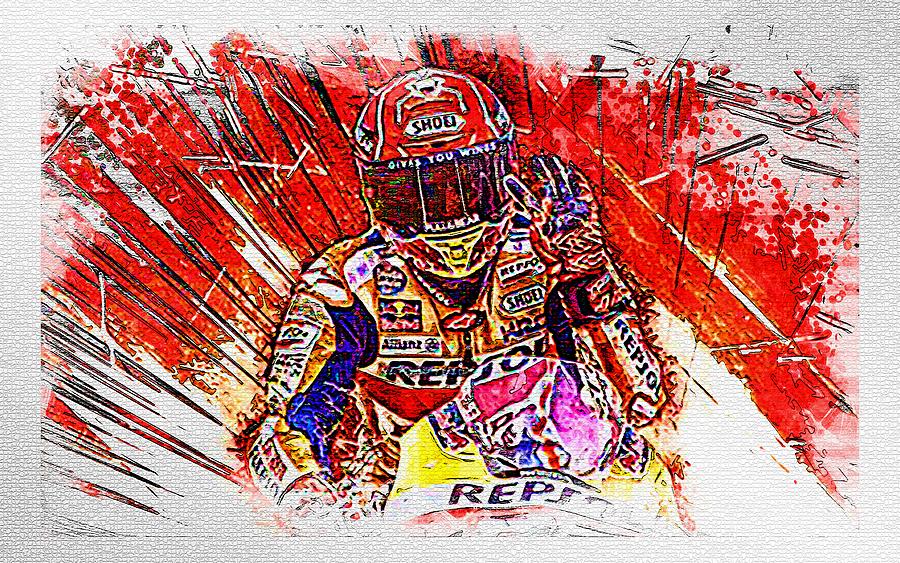 Marc Marquez Motogp 2019 Bikes Honda Rc213v Alenta Racing Repsol Mixed ...