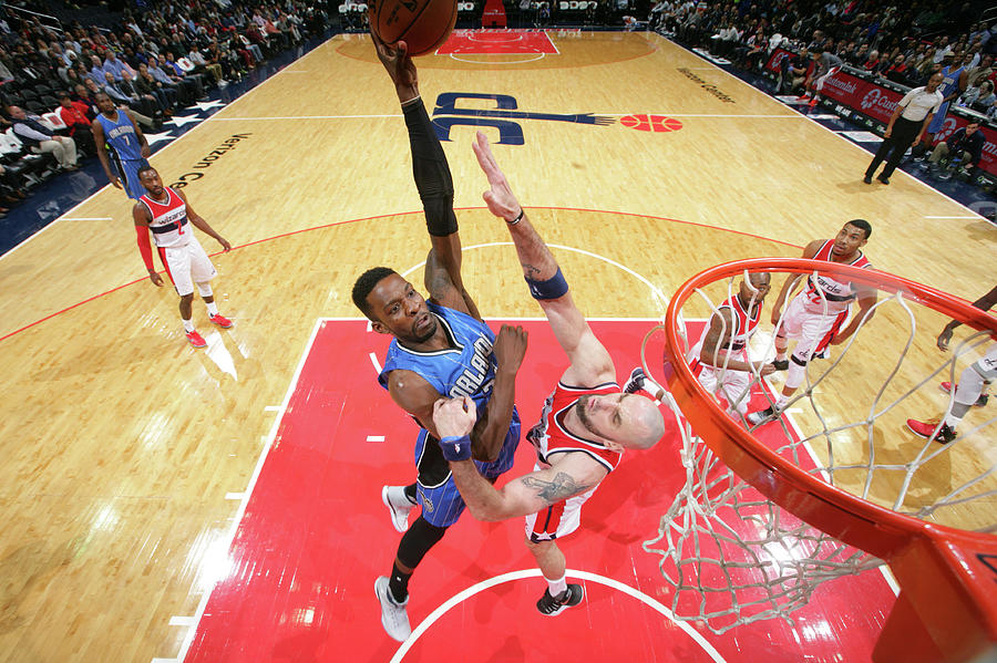 Marcin Gortat and Jeff Green Photograph by Ned Dishman Marcin Gortat and Jeff Green Photograph by Ned Dishman