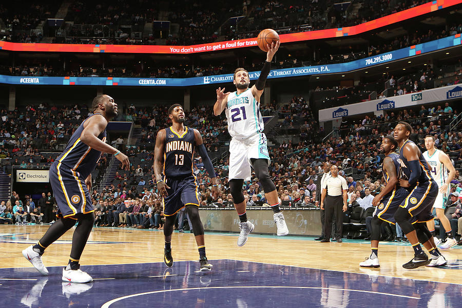 Charlotte Hornets Photograph - Marco Belinelli by Brock Williams-smith