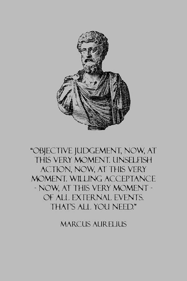 Marcus Aurelius Stoicism Poster travel Painting by Kirsten Phillips ...