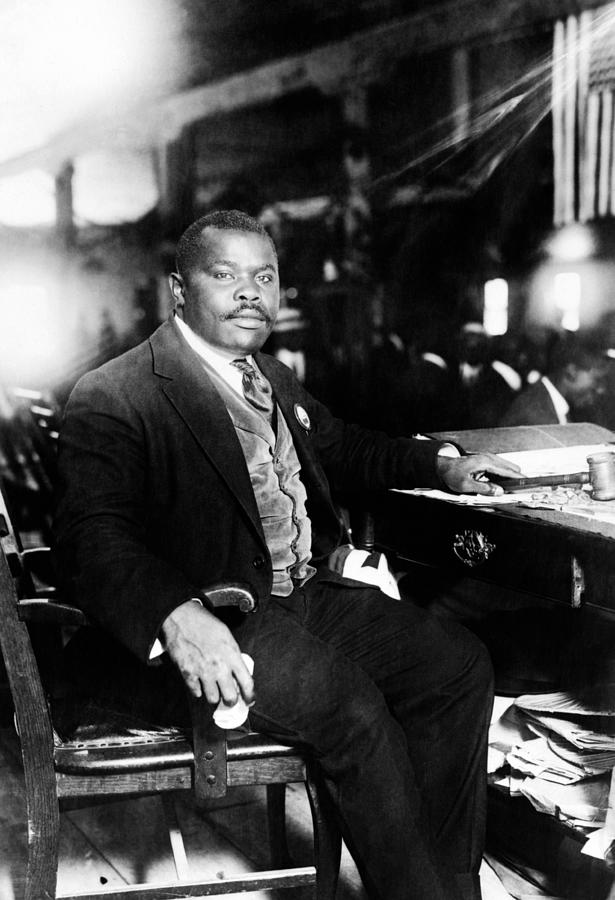 Marcus Garvey Portrait 1924 Photograph by War Is Hell Store