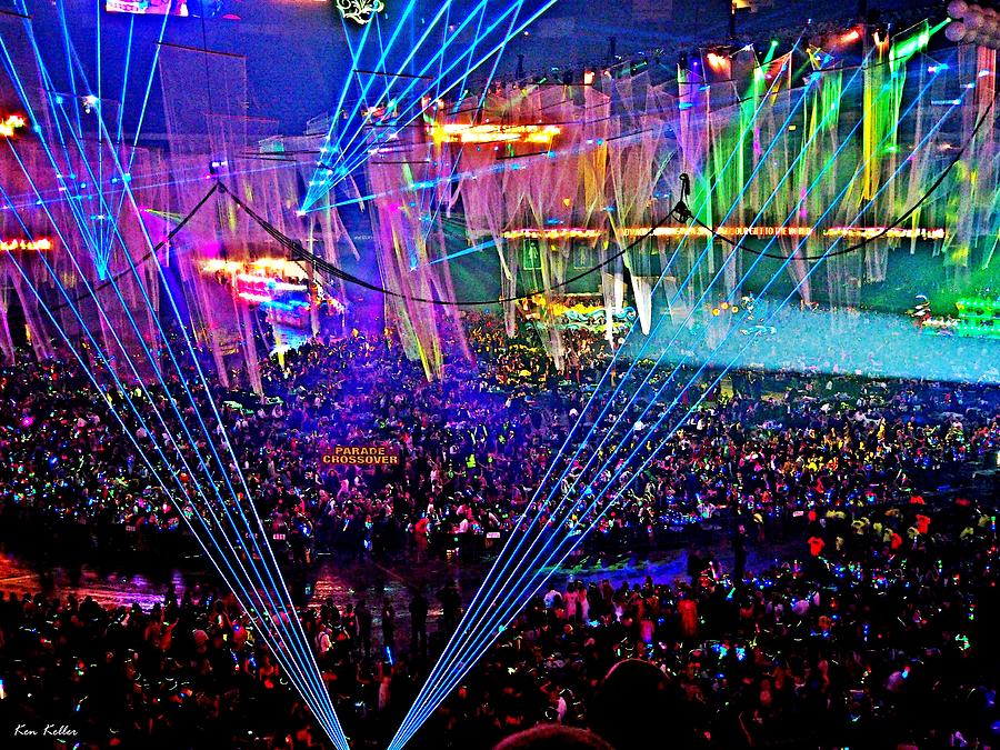 Mardi Gras Super Dome Photograph