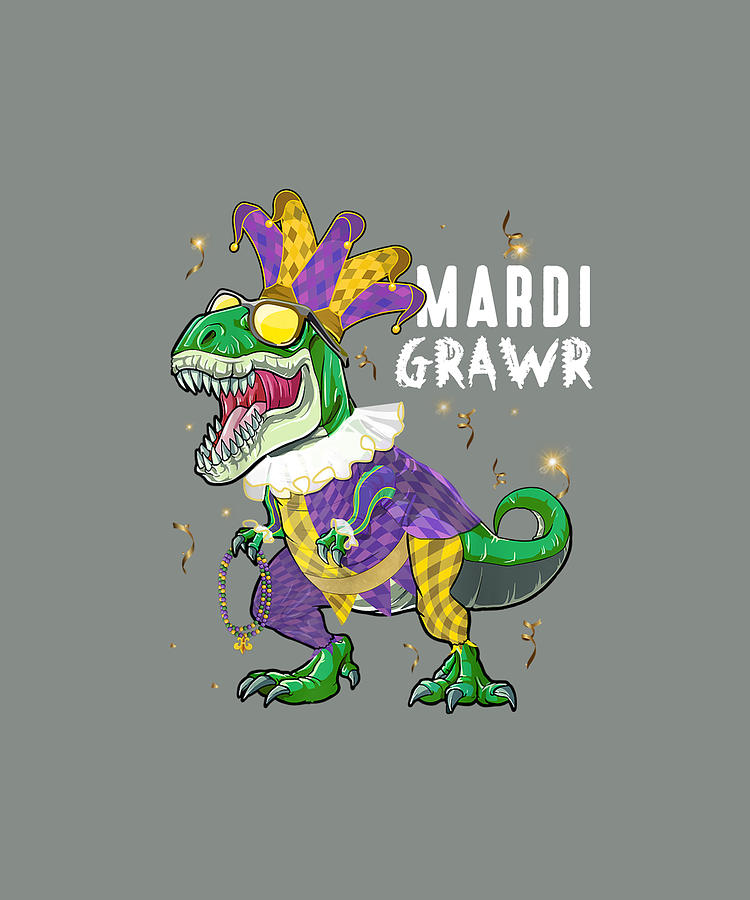 dinosaur mardi gras read aloud