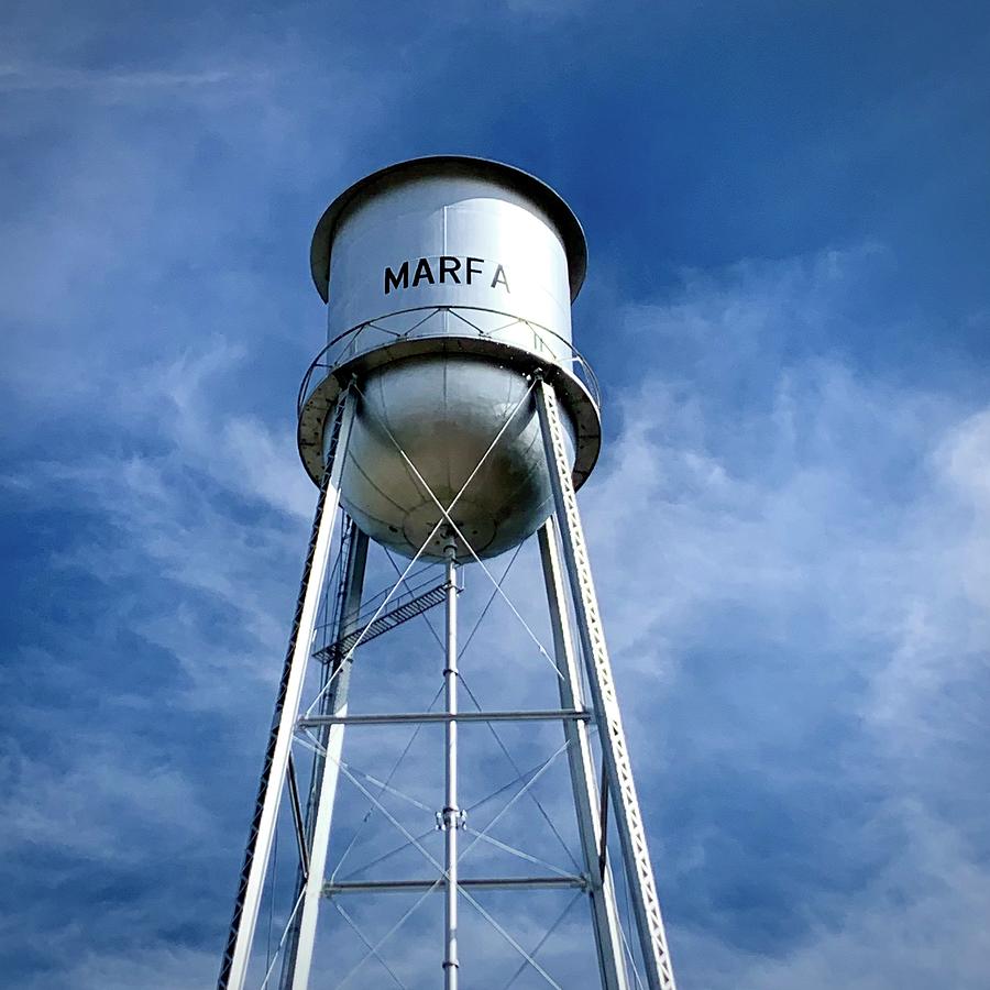 Marfa Water Tower Photograph by Jeffrey Mark - Fine Art America