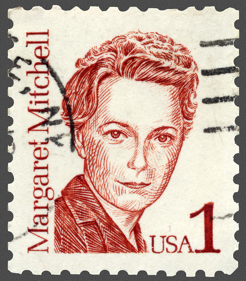 Margaret Mitchell stamp Photograph by Phil Cardamone
