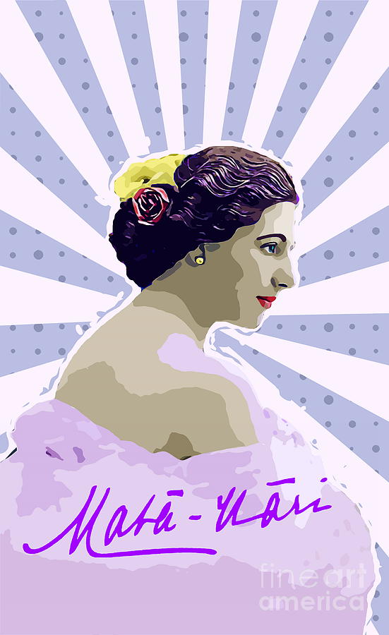 Margaretha Zelle, alias Mata Hari 5 Digital Art by Alexandra Arts