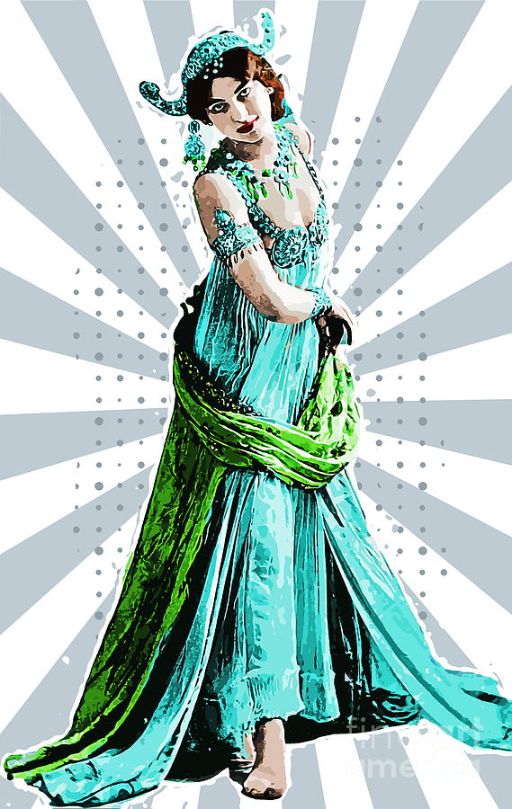 Margaretha Zelle, alias Mata Hari 7 Digital Art by Alexandra Arts