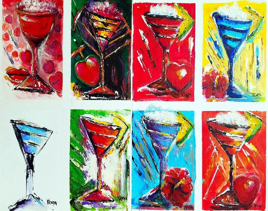 Margaritas Love I Painting by Bernadette Krupa