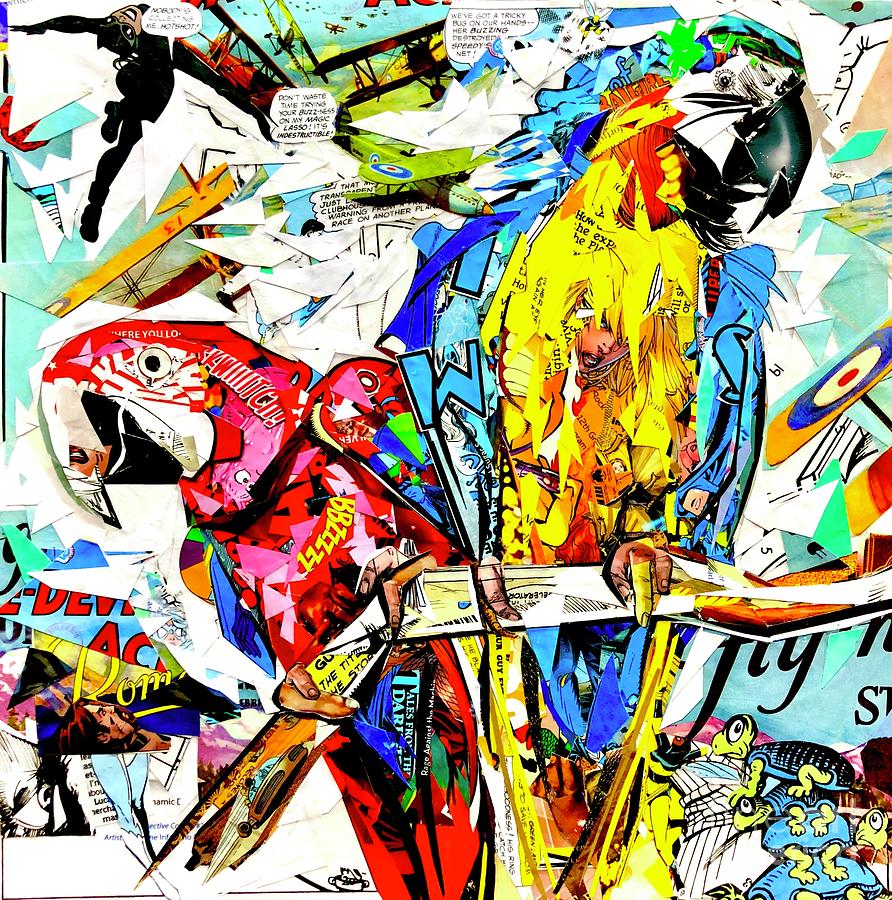 Margaritas Mixed Media by Mark Eliason Margaritas Mixed Media by Mark Eliason