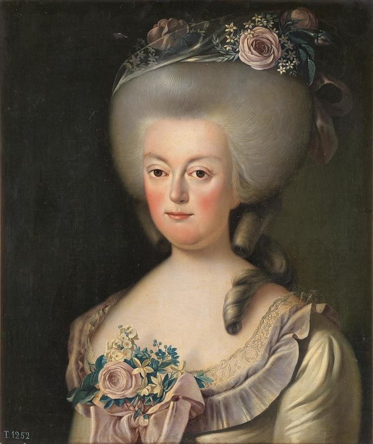 Maria Benita De Braganza Portugues Maria Benedita De Braganca Painting 