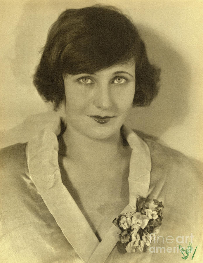 Maria Corda Portrait Photograph by Sad Hill - Bizarre Los Angeles Archive