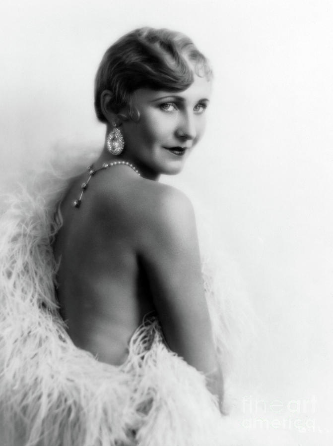 Maria Corda Glamour Portrait Photograph by Sad Hill - Bizarre Los Angeles Archive