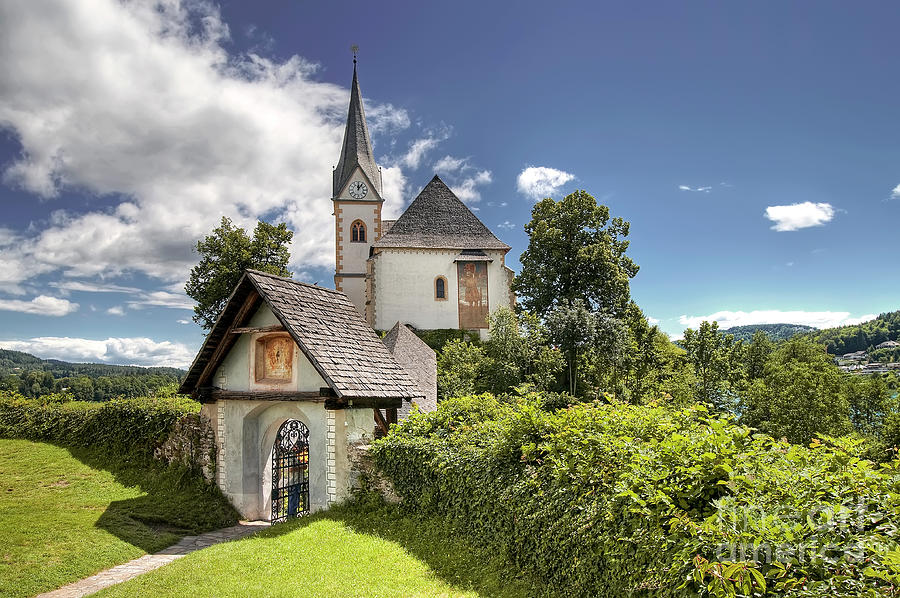 Maria Worth Church -  Carinthia - Austria Photograph by Paolo Signorini