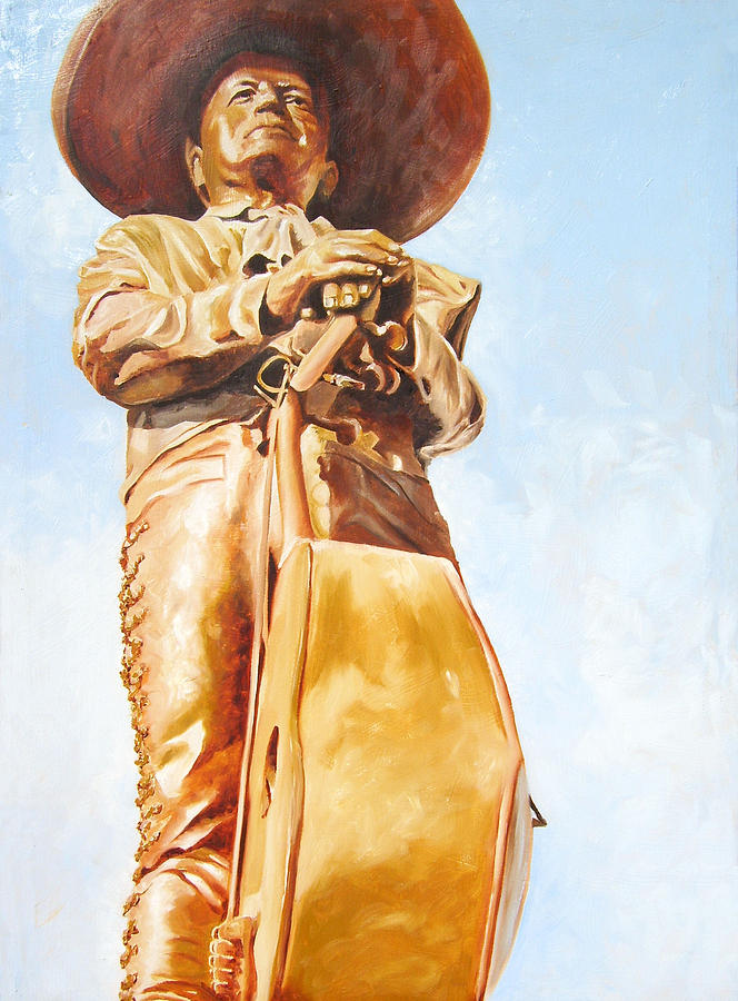 Musician Painting - Mariachi by Laura Pierre-Louis