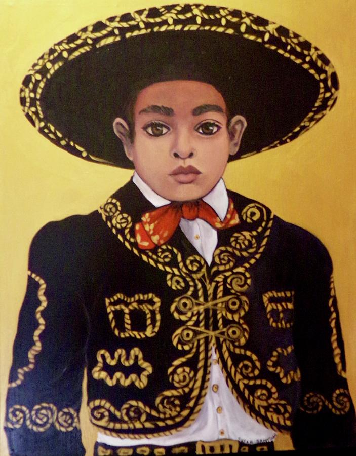 Mariachi Painting by Susan Santiago