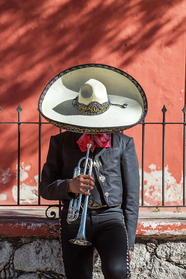 Mariachi with trumpet, Mexico Photograph by Matteo Colombo
