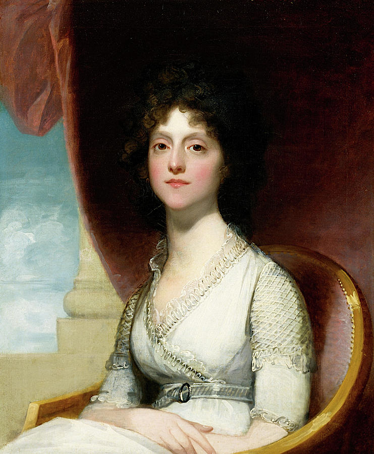 Marianne Ashley Walker, 1799 Painting by Gilbert Stuart