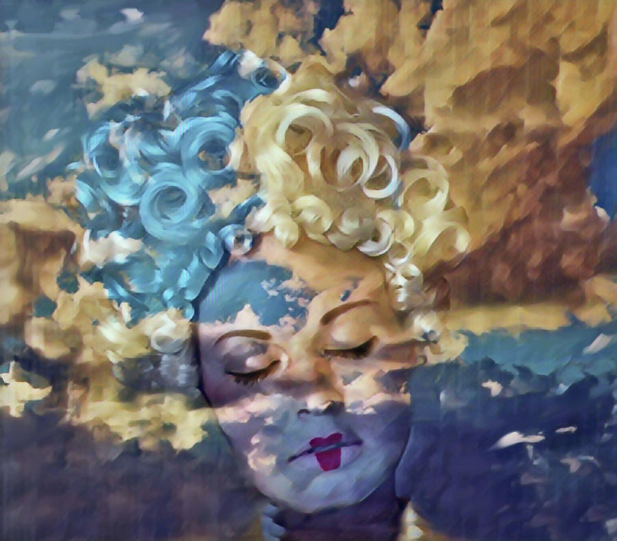 Marie Antoinette - Visionary Artificial Intelligence Photograph by Marilyn MacCrakin