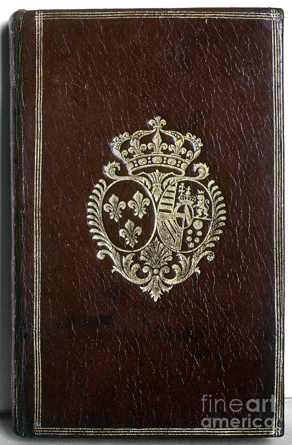 MARIE ANTOINETTES BOOK, 18th Century Mixed Media by Granger