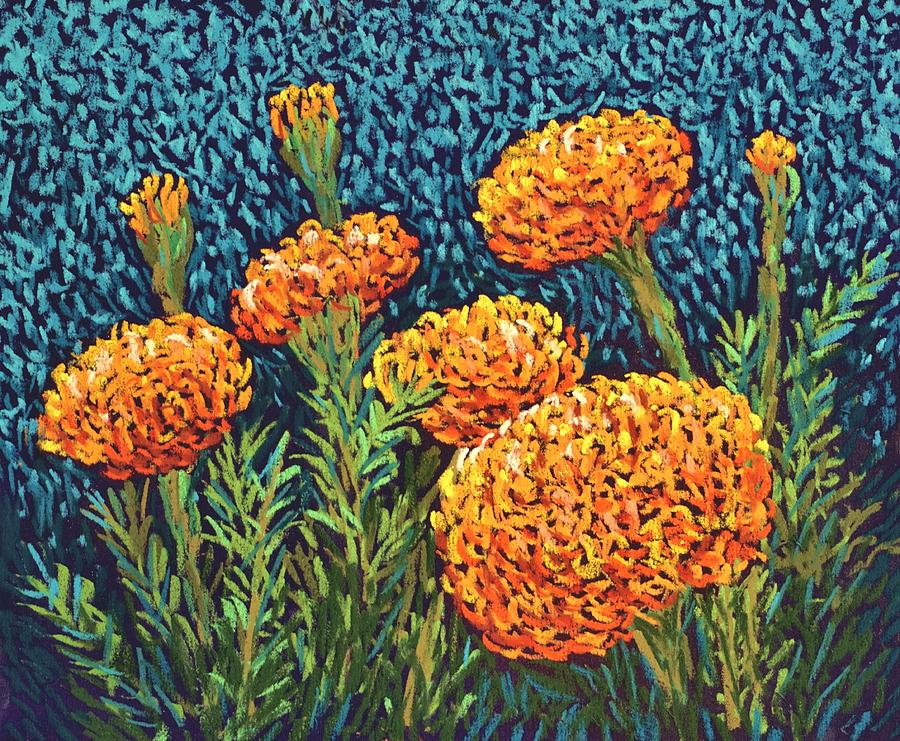Marigolds Pastel by Candy Mayer