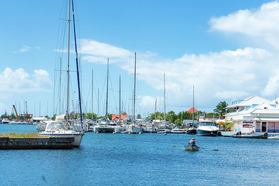 Marigot Harbor Digital Art by Phil Phriday | Pixels