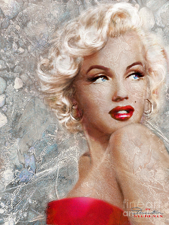 Marilyn Danella Ice Painting by Theo Danella
