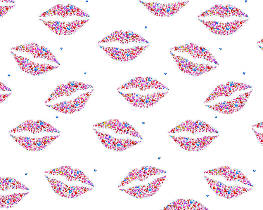 Marilyn Kissy Kissy Digital Art by Theresa Tahara