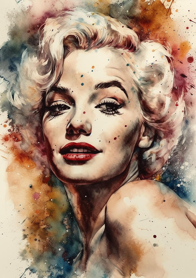 Marilyn Monroe 02 Digital Art by Thuy Dinh Thi - Fine Art America