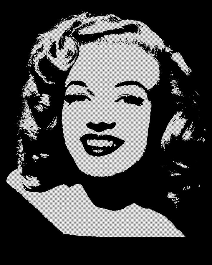 Marilyn Monroe 2 Digital Art by Roy Pedersen