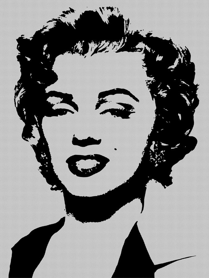 Marilyn Monroe 4 Digital Art by Roy Pedersen
