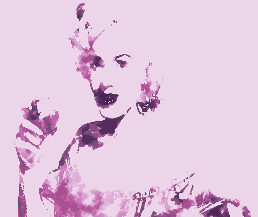 Marilyn Monroe Mixed Media - Marilyn Monroe 8d by Brian Reaves