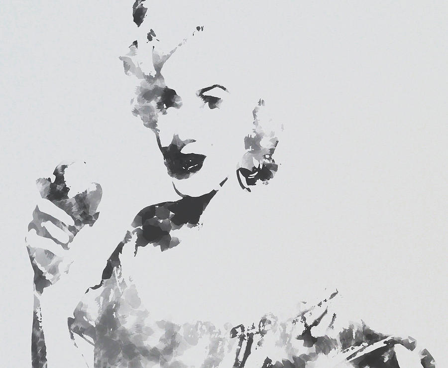 Marilyn Monroe 8e Mixed Media by Brian Reaves - Fine Art America