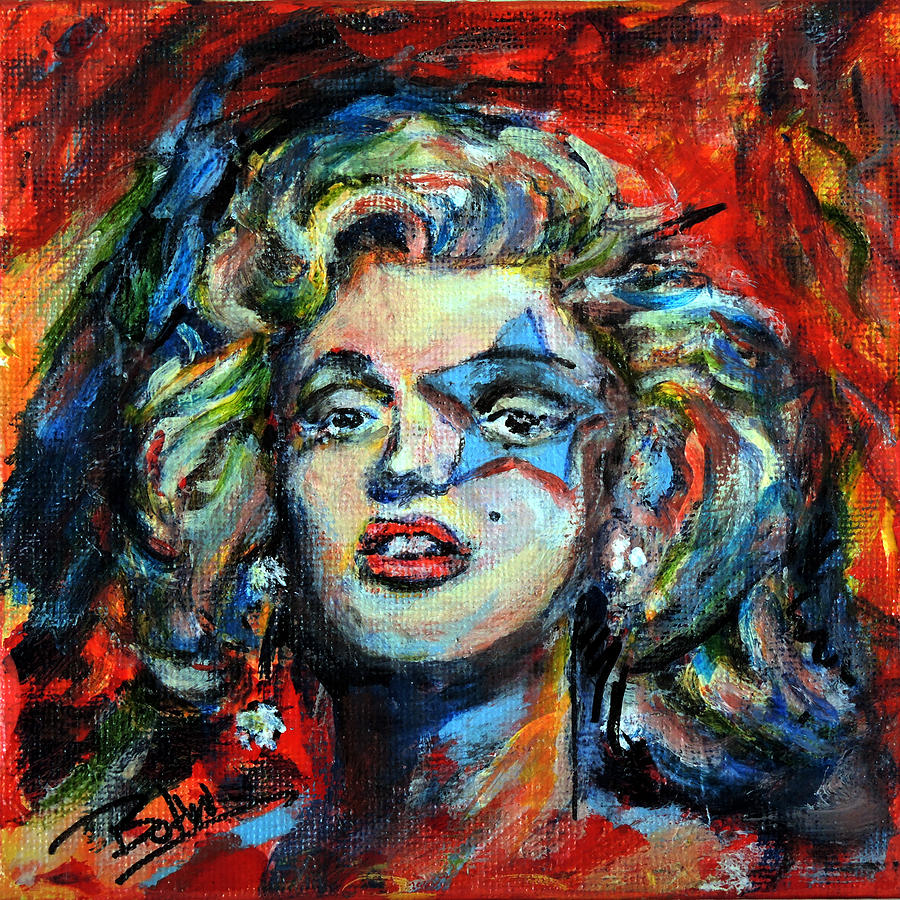 Marilyn Monroe, A Star Painting by John Bohn